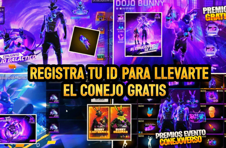 🐰 8 formas para conseguir EL CONEJO de Free Fire