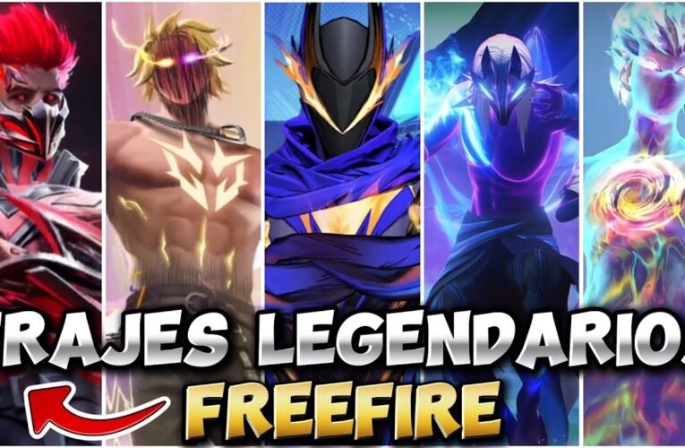 ¡Por fin revelados! Los trajes más legendarios de Free Fire 👑