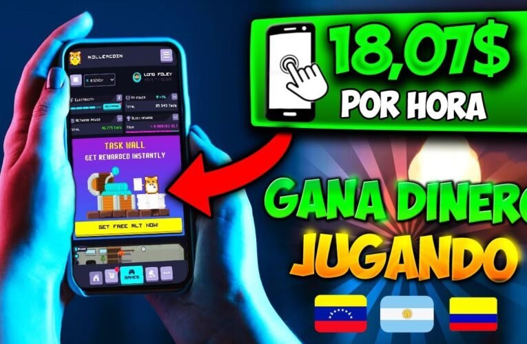 7 formas de ganar dinero Jugando con tu celular (100%) reales📱💸